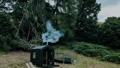 Wild sauna in Llangollen.