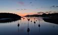 Conwy River sunset, best 
Conwy Tours