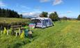 Large camping pitch