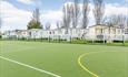 Play field at Talacre Beach Resort