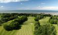 Overview of Abergele Golf Club's Course, Overlooking the North Wales Coastline