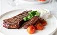 The Goat Restaurant, Llandudno, steak.