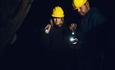 Discovering items left behind by the slate miners on a Corris Mine Explorers visit