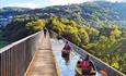 Canoe on the aqueduct