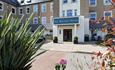 The Main Entrance, The Beaches Hotel