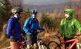 Group mountain biking