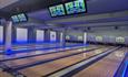 bowling alley flint