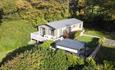 Aerial Image of Pritchard Lodge at Madryn Castle