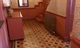 Reception Area with Victorian tiled floor