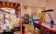 Games room at Talacre Beach