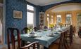 photo of dining room seating up to 20 guests at Eisteddfa Country House