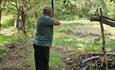 Activities shown here include Archery and air rifle target shooting which is part of the adventures session.