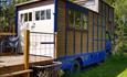 Snowdonia North Wales Hadfer Luxury Converted Horsebox and Private Facilities for Two Persons with Full Breakfast Included