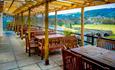 terrace outside dining