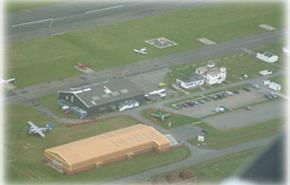 Caernarfon Airport Aerial Shot