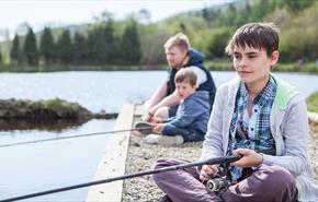 Family fishing