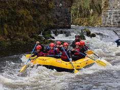 Rafting on the Tryweryn