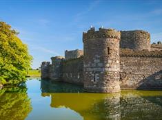 Beaumaris Castle water