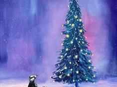 Paint Christmas friends at Sheldon's Cafe Bar in Colwyn Bay