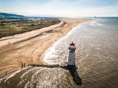 point of ayr lighthouse talacre beach