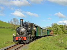 The Earl  steaming through Mid Wales