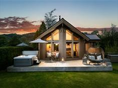 Picture perfect cosy cabin for 2