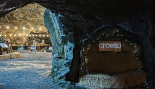 Underground Christmas market