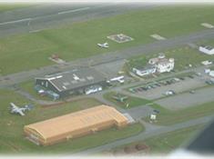 Caernarfon Airport Aerial Shot