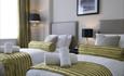 Twin guest room at The Llandudno Bay Hotel