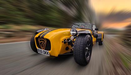Our Caterham 7 at Seven Hire North Wales