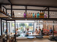 Image of the interior of Aber Falls Distillery Cafe
