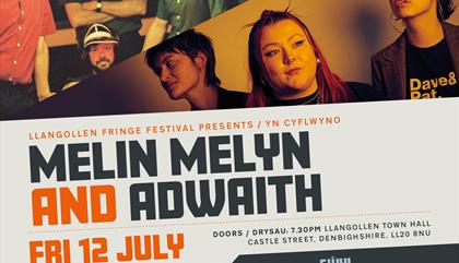 Adwaith and Melin Melyn live at Llangollen Fringe Festival