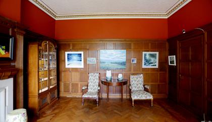 Paintings displayed in Glasfryn Hall