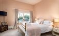 photo of one of the bedrooms at Eisteddfa Country House large group self catering house near Criccieth