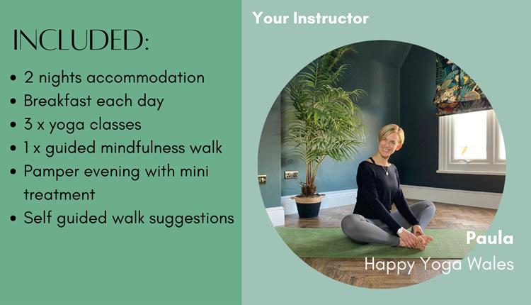Yoga weekend with mindfulness walk and pamper evening