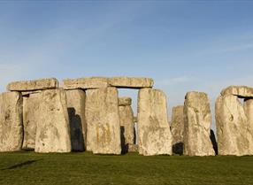 Stonehenge on a sunny day