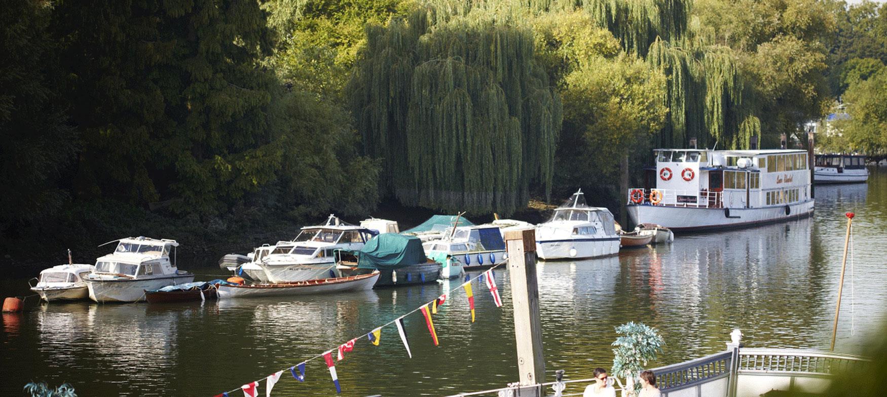 Marina on the River Thames