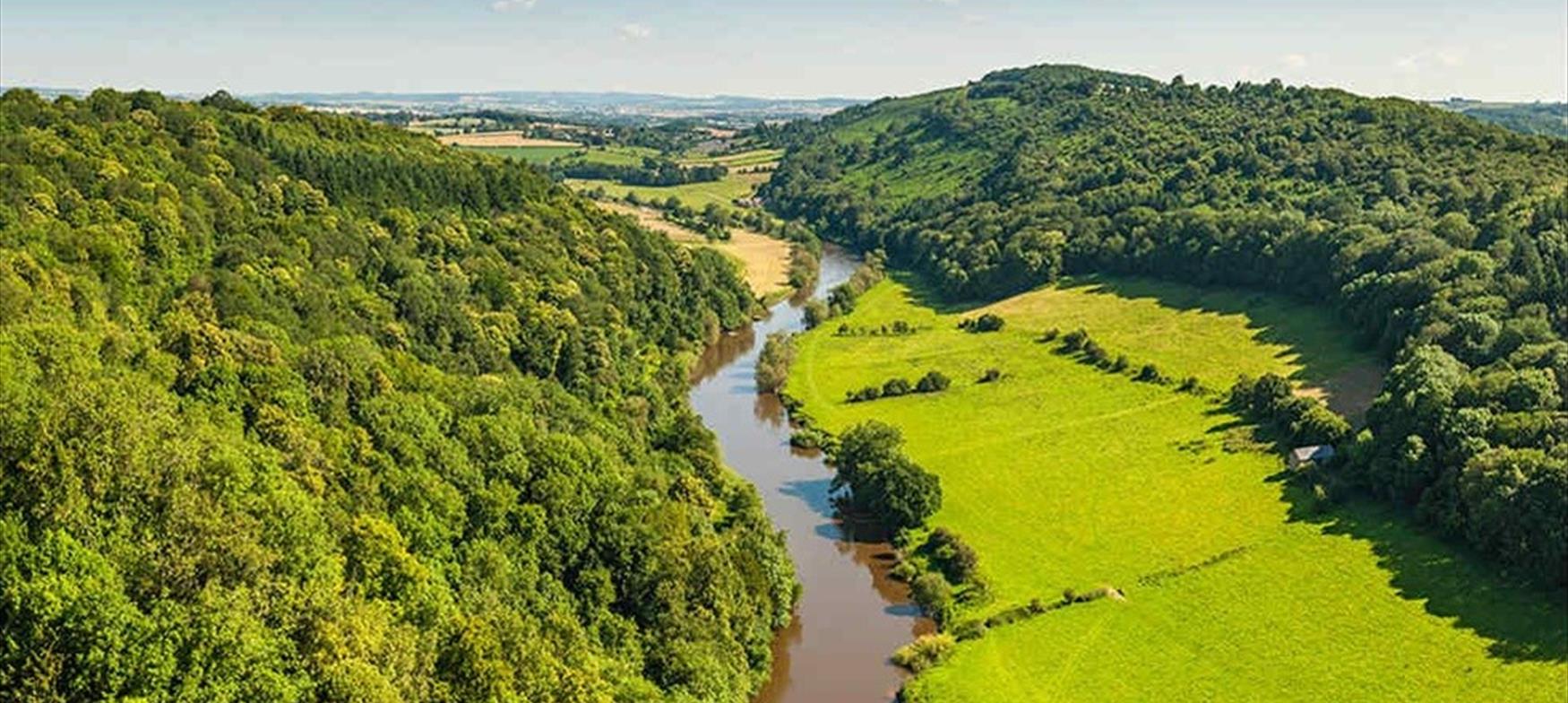 The Forest of Dean from above
