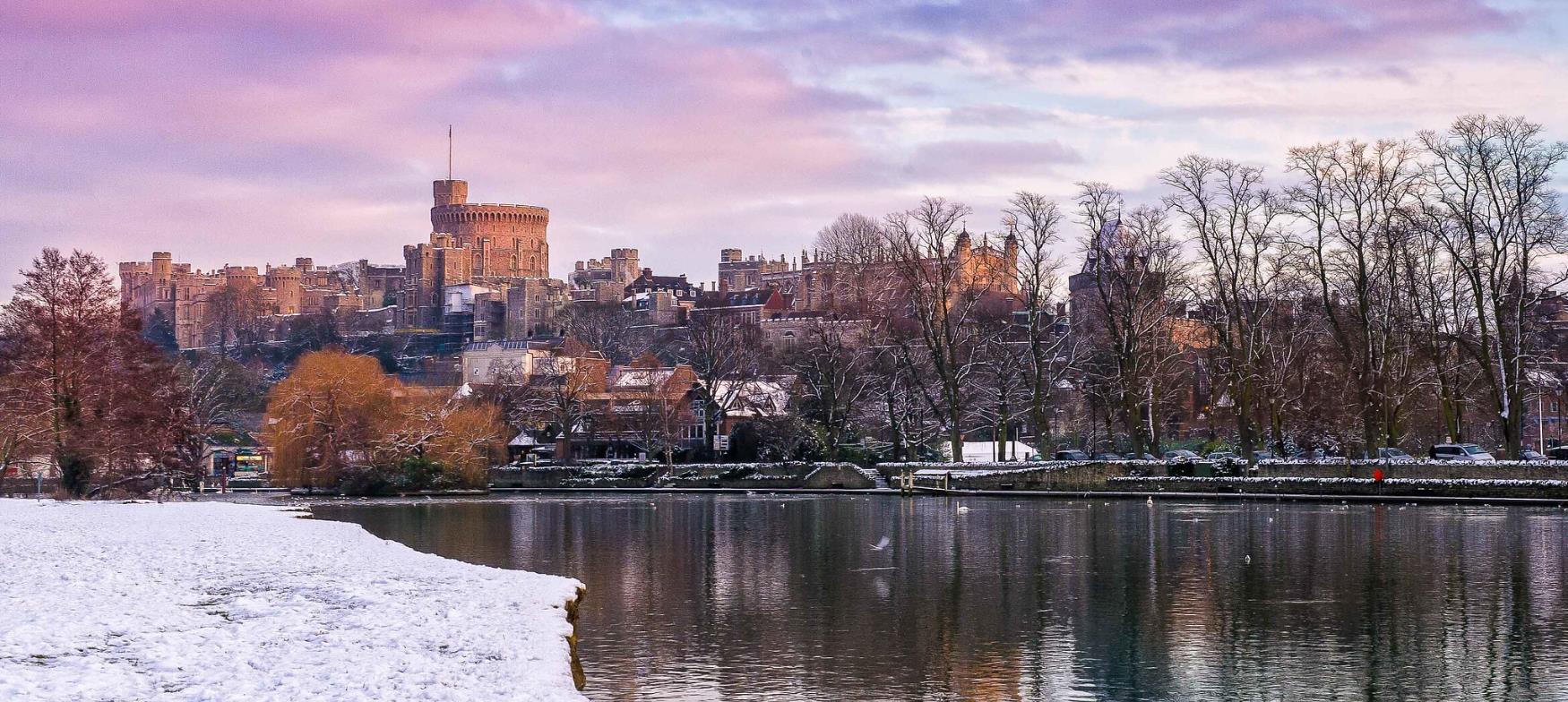 Windsor Castle in Winter credit Doug Harding