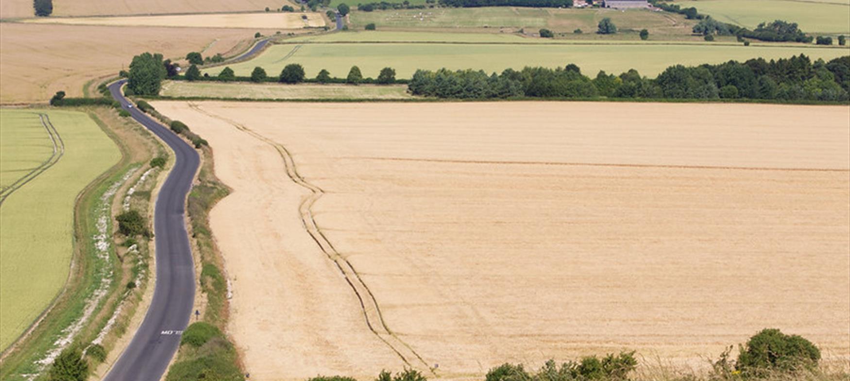 The open road - perfect for a campervan road trip