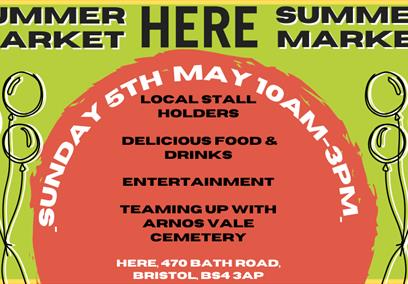 HERE Summer Market at Arnos Vale Cemetery