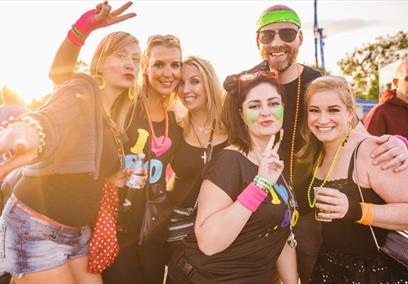 People at Rewind Festival South