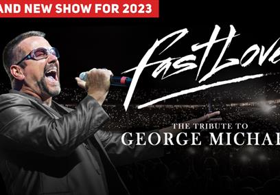 A George Michael tribute act performing