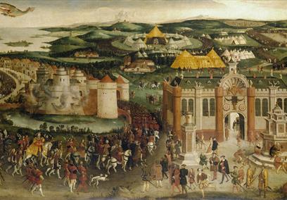 Depiction of the Field of Cloth of Gold