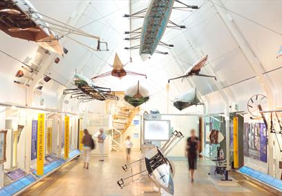 Rowing Gallery in the River & Rowing Museum, Henley on Thames