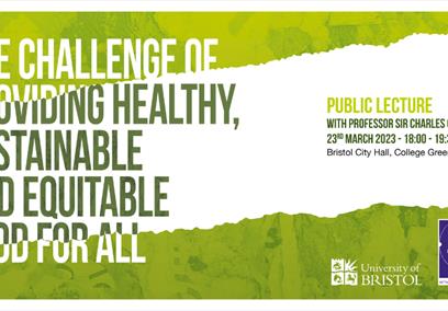 The challenge of providing healthy, sustainable and equitable food for all poster