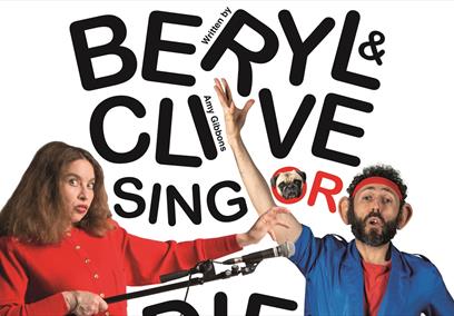 Beryl & Clive with Microphone