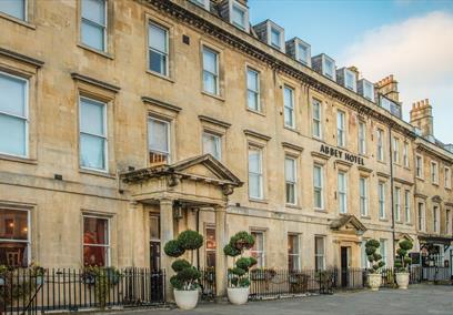 Outside Abbey Hotel, Bath