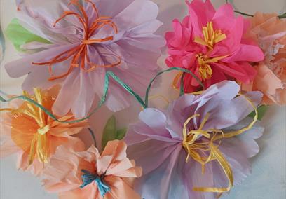 Paper Flower Garlands with Rachel Heard