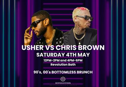 Usher Vs Chris Brown Brunch Revolution Bath